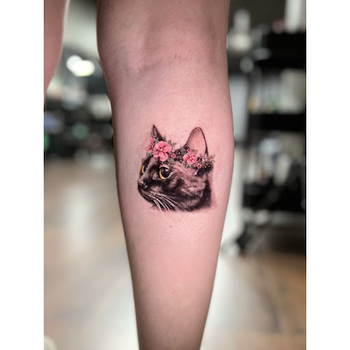 Explore cherub angel tattoo ideas, creative tattoo ideas in Los Angeles, available at Baron Art Tattoo