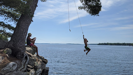 Echo Island Rope Swing - Voyageurs National Park