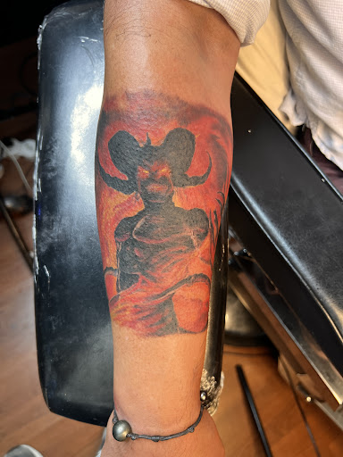 Explore golf ball tattoos ideas, creative tattoo ideas in Scarsdale, available at Damm Nice Tattoo & Body Art