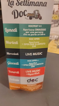 DOC - DUOMO OF CATANIA à Catania menu