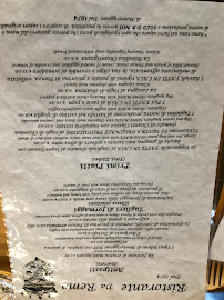 Restaurant Restaurant da Remo à Monteriggioni - menu / carte