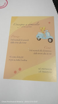Pizzeria Dimensione Pizza à Chiari - menu / carte