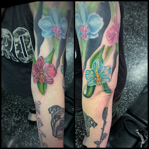 Explore tattoo ideas men arm, creative tattoo ideas in Fort Myers, available at Loyal 2 The Coil Tattoos & Piercings (Edison Mall Location Entrance F)