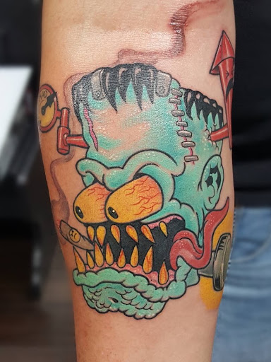 Explore yoga tattoo ideas, creative tattoo ideas in Peoria, available at Iron Key Tattoo Studio Inc.