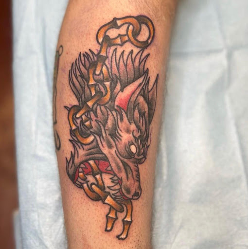 Explore just keep swimming tattoo ideas, creative tattoo ideas in Birmingham, available at Classic 13 Tattoo