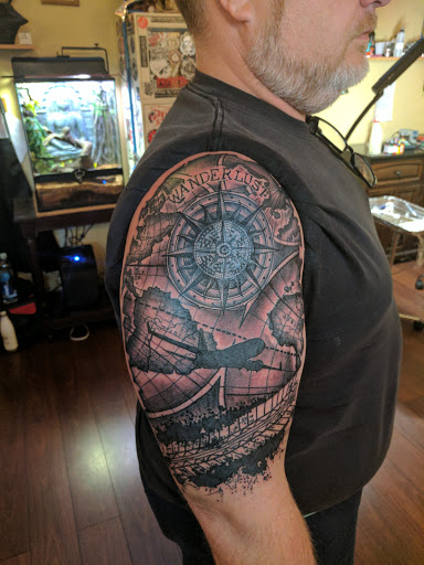 Explore tattoo ideas neck, creative tattoo ideas in Greensboro, available at Tried and True Tattoo Company