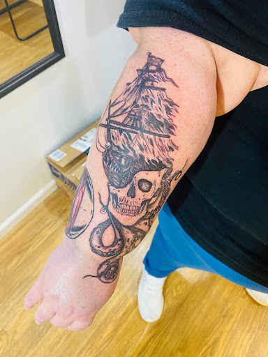 Explore tattoo ideas baseball, creative tattoo ideas in Kokomo, available at Happys Tattoo Studio