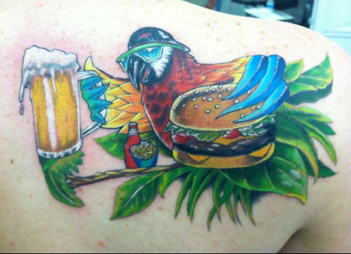 Explore dog bone tattoo ideas, creative tattoo ideas in Easley, available at Amber Island Tattoo