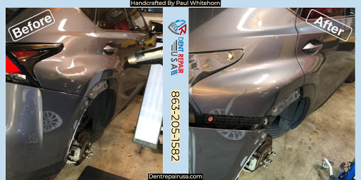 Auto Dent Removal Service «Dent Repair USA», reviews and photos, 146 Amber Blvd, Auburndale, FL 33823, USA