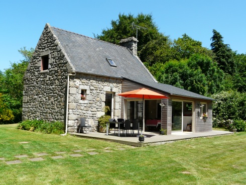 Lodge Le Castel: location gîte de charme nature Aber Wrac'h Finistère Pays des Aber Kernilis