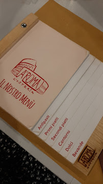 A'Roma l'Osteria à Lecce menu