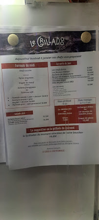 Menu / carte de Le Grilladoo à Rodez