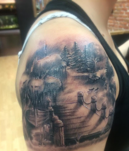 Explore latina tattoo ideas, creative tattoo ideas in Dubuque, available at The Crows Nest