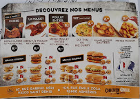 Menu / carte de Chicken Grill à Asnières-sur-Seine