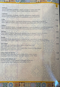 Menu / carte de Il Siciliano à Messina