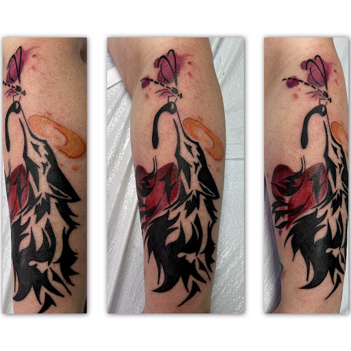 Explore waterfall tattoo ideas, creative tattoo ideas in Adrian, available at Good Life Tattoo Co.