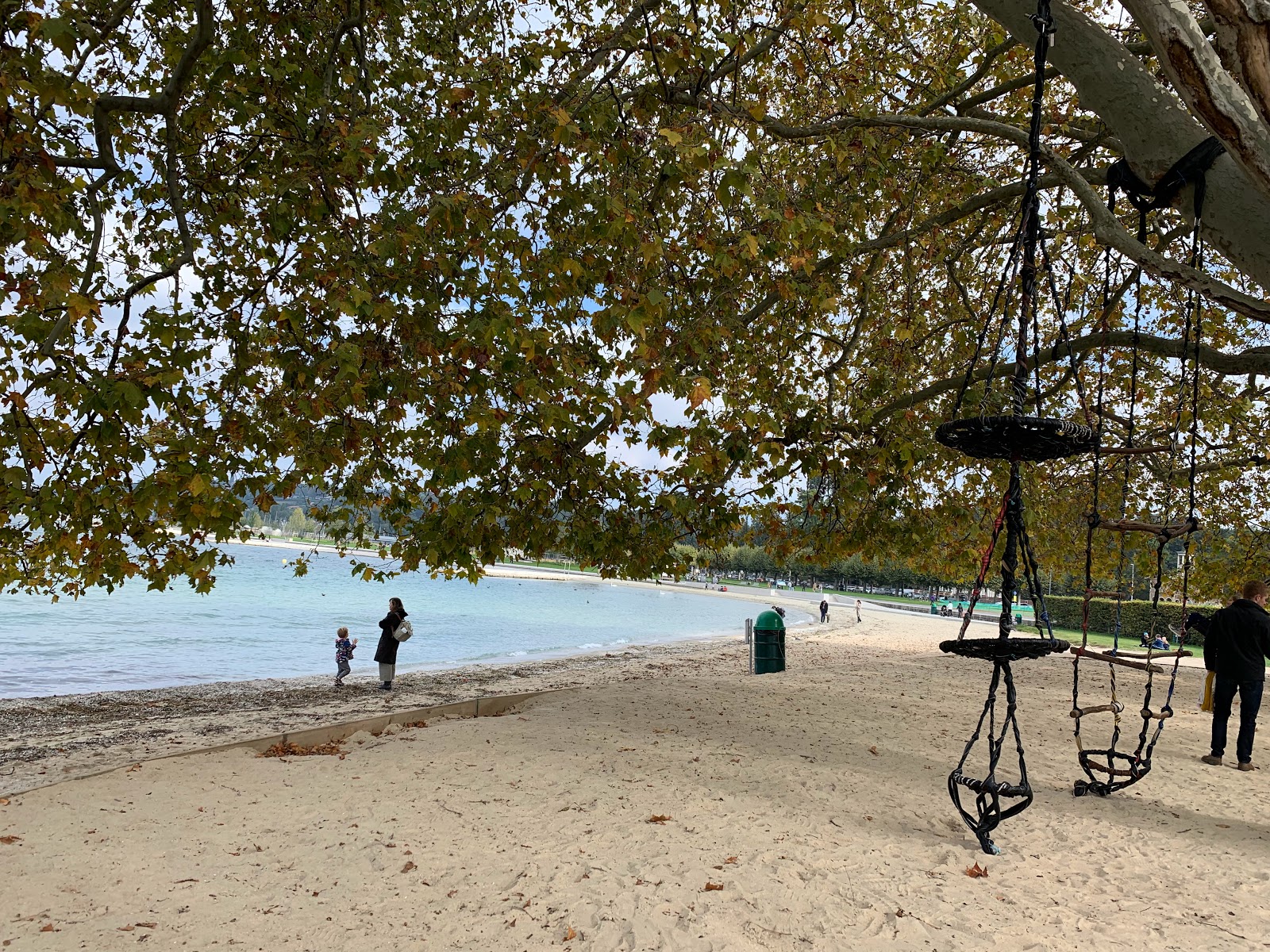 Foto di Baby-Plage des Eaux-Vives e l'insediamento