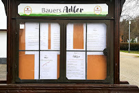 Carte du Restaurant/Gasthof Bauer's Adler à Pforzheim