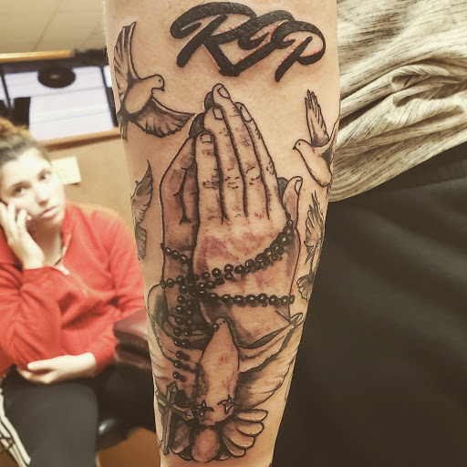 Explore chest and stomach tattoo ideas, creative tattoo ideas in East Providence, available at Ink Therapy