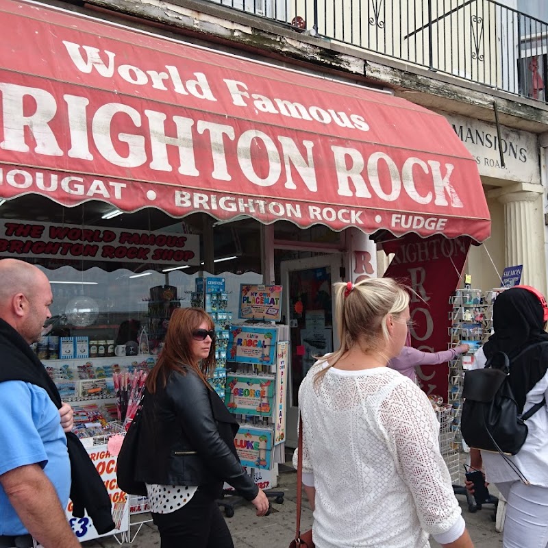 World Famous Brighton Rock Shop