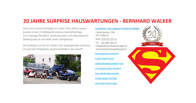 Surprise Hauswartungen - Bernhard Walker Möhlin - Andere
