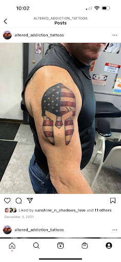 Explore albanian tattoo ideas, creative tattoo ideas in Hudson Falls, available at ALTERED ADDICTION TATTOOS