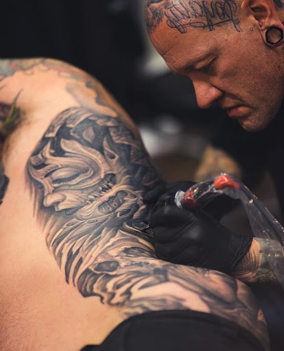 Explore chest tattoo male ideas, creative tattoo ideas in Dallas, available at Artistic Encounter