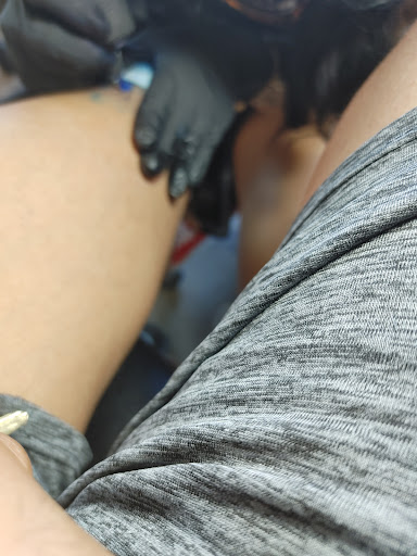 Explore tattoo ideas woman shoulder, creative tattoo ideas in Duncanville, available at Studio Fourteen Tattoos