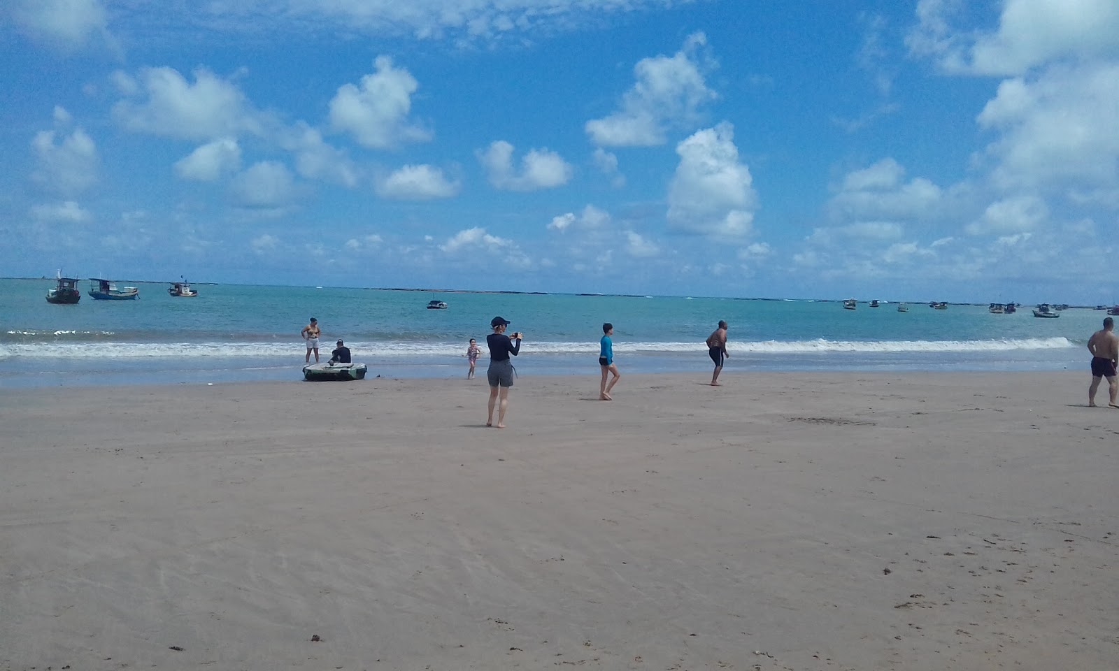 Foto von Jose Barbosa Strand mit feiner beiger sand Oberfläche