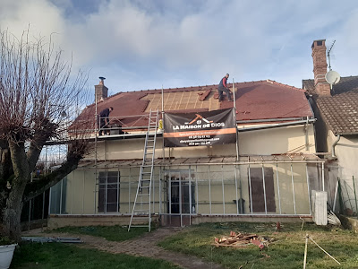 La maison de dios à Bray-sur-Seine