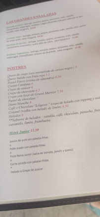 Ongi Ethorri à Saint-Jean-de-Luz menu