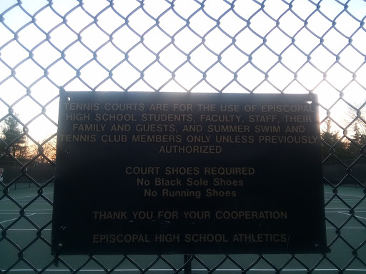 Episcopal High School Tennis Court