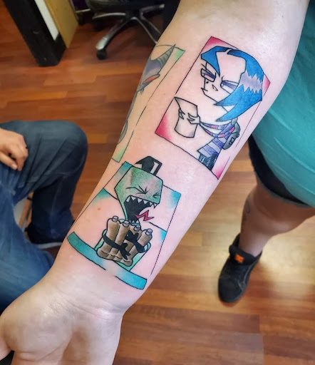 Explore gengar tattoo ideas, creative tattoo ideas in Spokane, available at Feel Good Ink