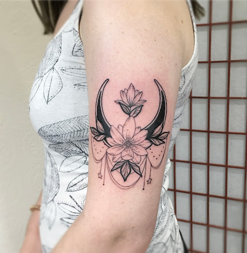 Explore tattoo ideas sketches, creative tattoo ideas in Grand Rapids, available at Sparrows Nest Tattoo Studio