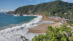Foto de Playa Mazunte com baía espaçosa