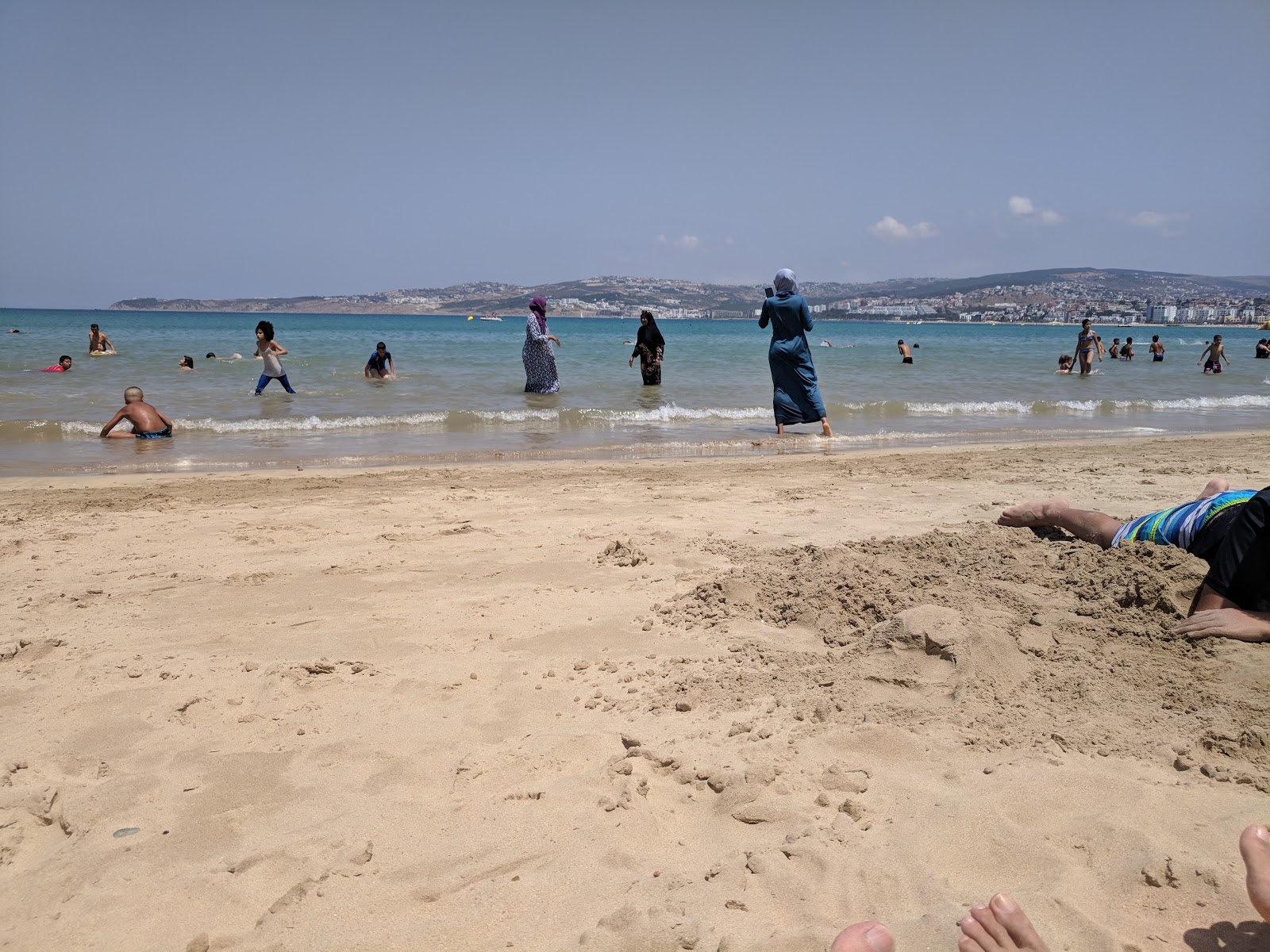 Photo of Merkala Beach and the settlement