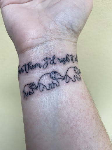 Explore letter g tattoo ideas, creative tattoo ideas in Clearwater, available at Atomic Tattoos Palm Harbor