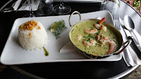 Curry vert thai du Restaurant français Restaurant Côté Rivière à Brantôme en Périgord - n°1