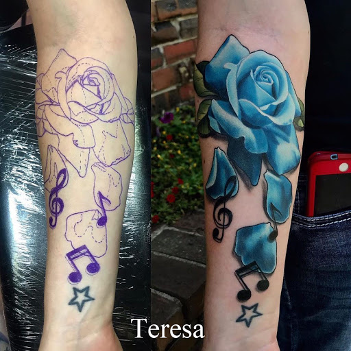 Explore dragon back tattoo ideas, creative tattoo ideas in Sanford, available at Venom Ink Tattoo