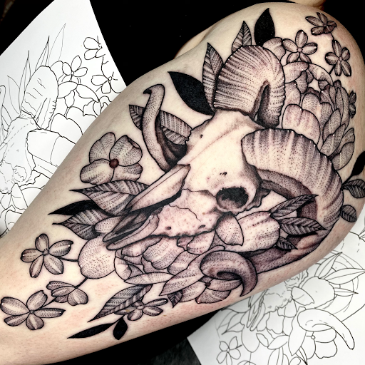 Explore forearm male tattoo ideas, creative tattoo ideas in Savannah, available at tattoos by delan