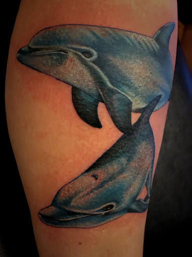 Explore tattoo tribal sleeve ideas, creative tattoo ideas in Osage Beach, available at Rabbits Foot Tattoo Parlor