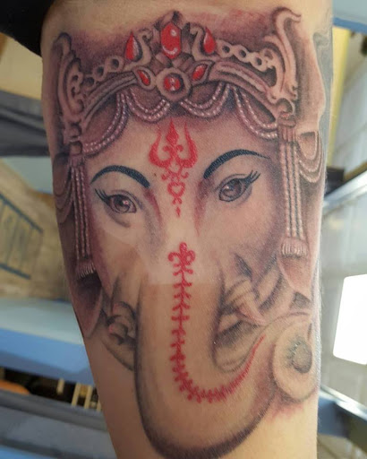 Explore medium tattoo ideas for men, creative tattoo ideas in Norwalk, available at Three Hammers Tattoo