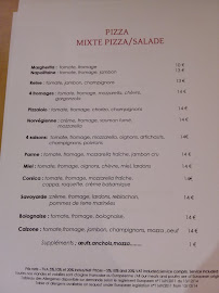 Pizz'a Mama lagorce à Lagorce menu