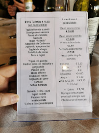 Ristorante Palladio à Occhiobello carte