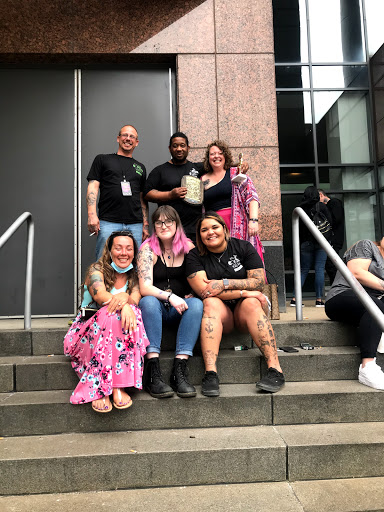 Explore tulip tattoo ideas, creative tattoo ideas in Dayton, available at Uppity Tattoos