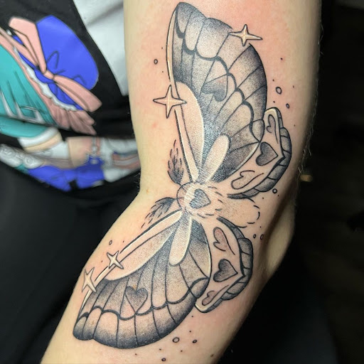 Explore train tattoo ideas, creative tattoo ideas in Deptford, available at 12 oz Studios Tattoos, Piercing, and Permanent Cosmetics Deptford