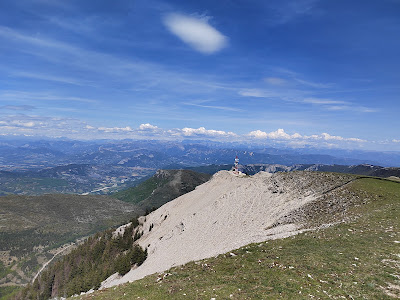 Montagne de Lure à Saint-Vincent-sur-Jabron