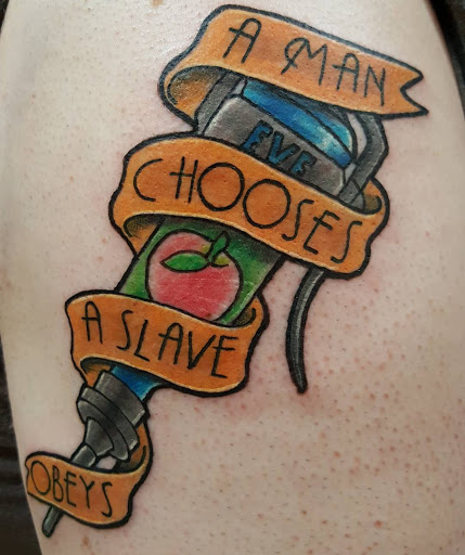 Explore aquarius tattoo ideas male, creative tattoo ideas in Arlington, available at Urbans Tattoo & Piercing Studio