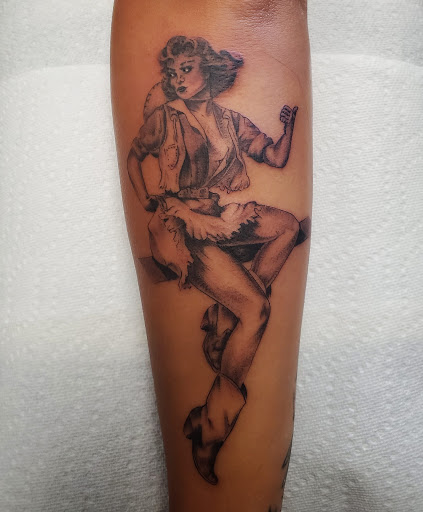 Explore cover up tattoo ideas on forearm, creative tattoo ideas in Grovetown, available at Triumph Tattoo Company