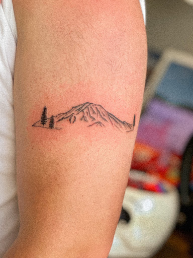 Explore finger lettering tattoo ideas, creative tattoo ideas in Kailua Kona, available at Mehana Tattoo